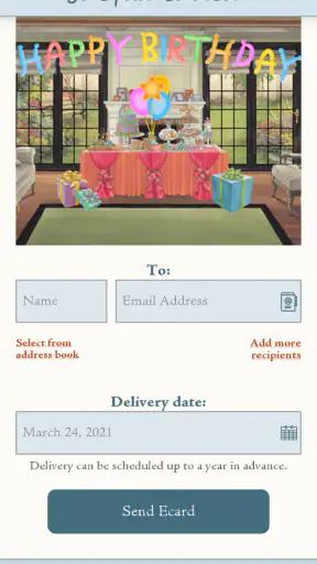Jacquie Lawson Ecards screenshot