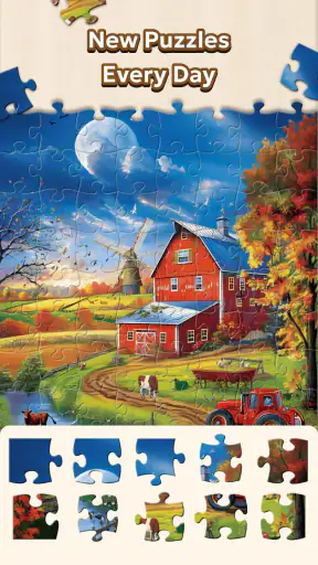 Jigsaw Puzzle - Countryside screenshot