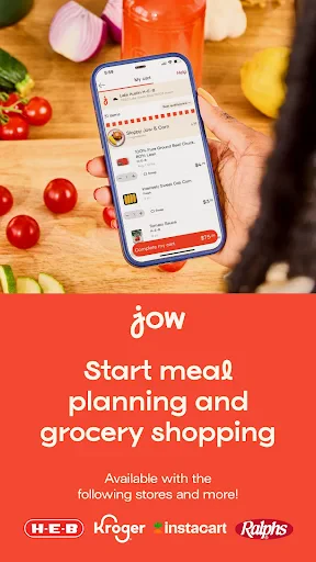 Jow - easy recipes & groceries screenshot
