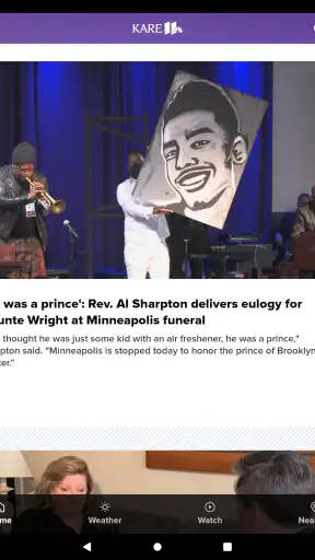 KARE 11 News screenshot