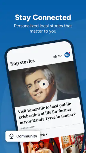 Knoxville News from WBIR screenshot