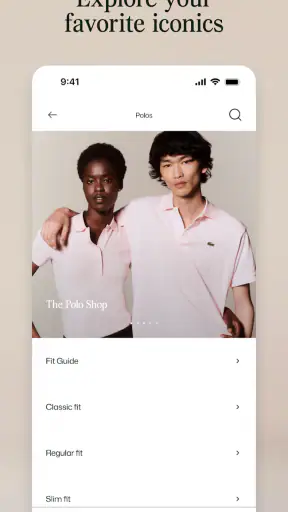 Lacoste USA: Polo & Sneakers screenshot