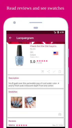 Lacquergram: for Nail Polish L screenshot
