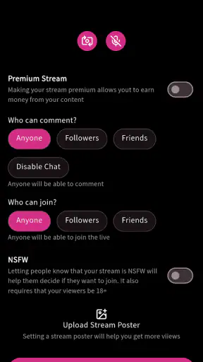 Laposo Live screenshot