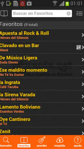 Latin Chords (LaCuerda PRO) screenshot