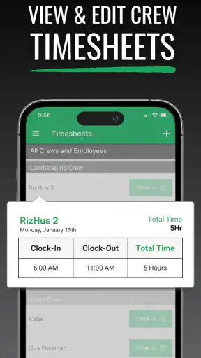 Lawn Buddy Management Software screenshot