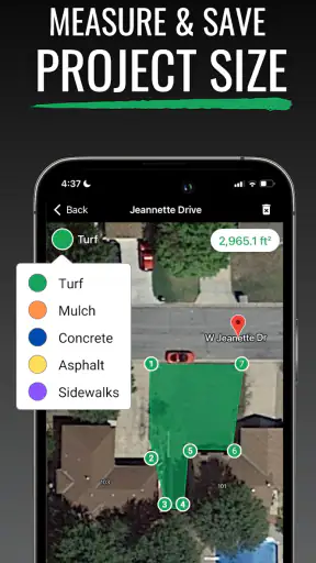 Lawn Buddy Management Software screenshot
