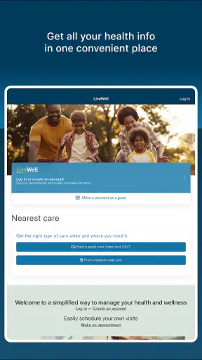 LiveWell with Advocate Aurora screenshot