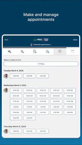 LiveWell with Advocate Aurora screenshot