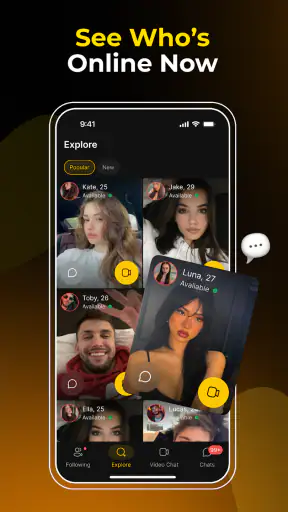 Lola: Live Video Chat App screenshot