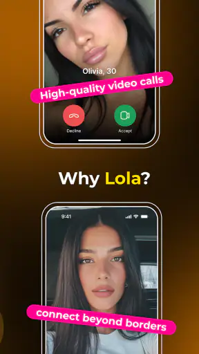 Lola: Live Video Chat App screenshot
