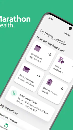 Marathon Health screenshot