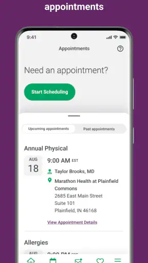 Marathon Health screenshot