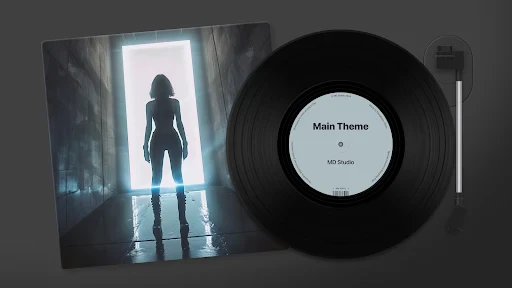 MD Vinyl - Music Player Widget screenshot