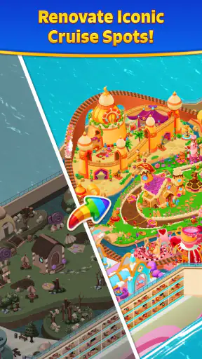 Merge Cruise: Mystery Puzzle screenshot