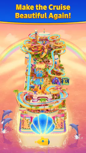 Merge Cruise: Mystery Puzzle screenshot