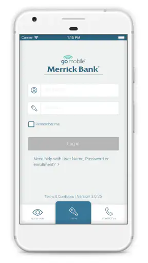 Merrick Bank Mobile screenshot