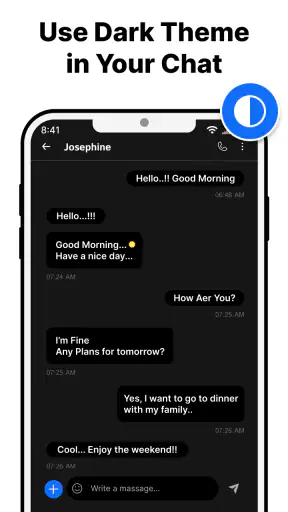 Messages screenshot