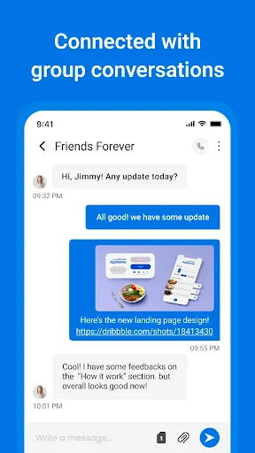 Messages: Text Message, SMS screenshot