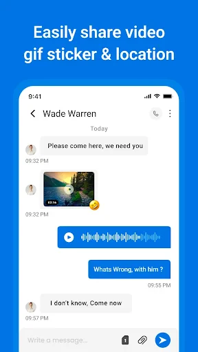 Messages: Text Message, SMS screenshot