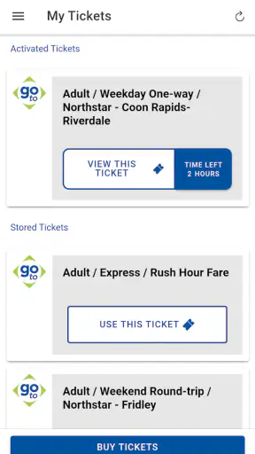 Metro Transit screenshot