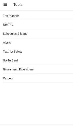 Metro Transit screenshot