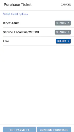 Metro Transit screenshot
