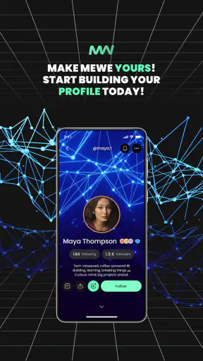 mewe: The Safe Network screenshot