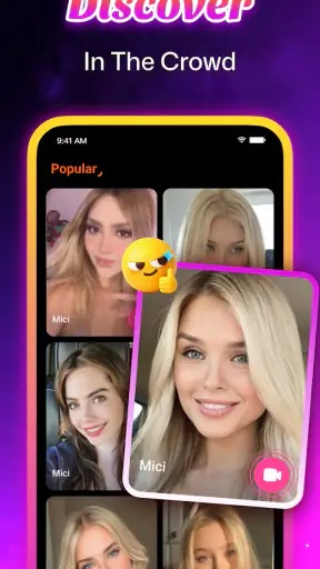 Mici - Call & Meet screenshot
