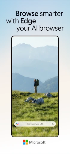 Microsoft Edge: AI browser screenshot