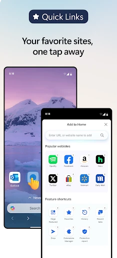 Microsoft Edge: AI browser screenshot