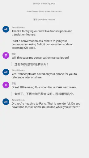 Microsoft Translator screenshot