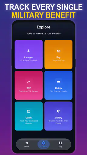 Military Benefits App screenshot