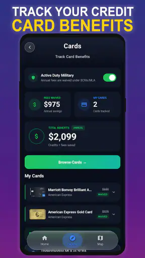 Military Benefits App screenshot