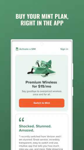 Mint Mobile screenshot
