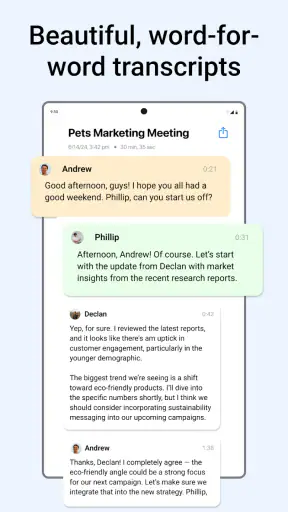 Minutes: AI Meeting Note Taker screenshot