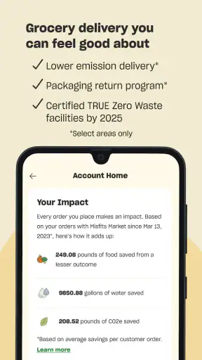 Misfits Market Grocery App screenshot