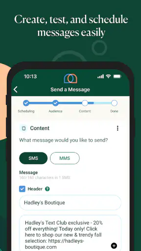 Mobile Text Alerts | SMS + MMS screenshot