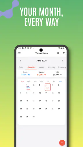 Money Eco: Budget / Expense screenshot