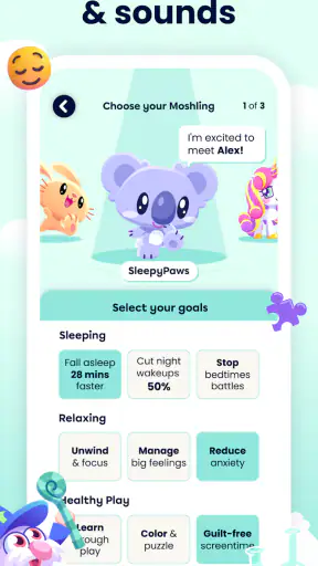 Moshi Kids: Sleep, Relax, Play screenshot