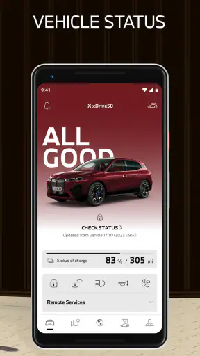 My BMW screenshot
