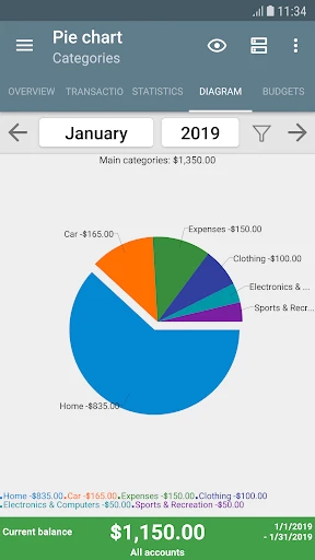 My Budget Book screenshot