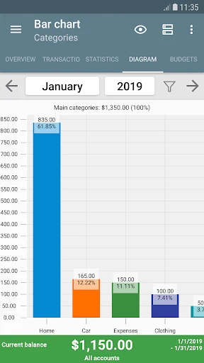 My Budget Book screenshot
