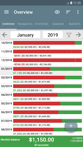 My Budget Book screenshot