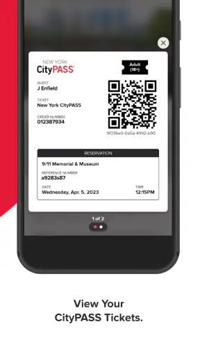 My CityPASS screenshot
