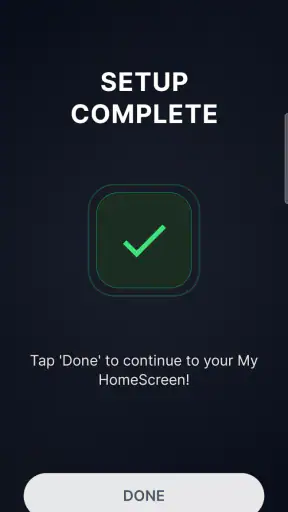 My HomeScreen screenshot