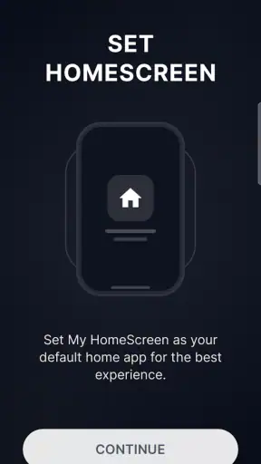 My HomeScreen screenshot