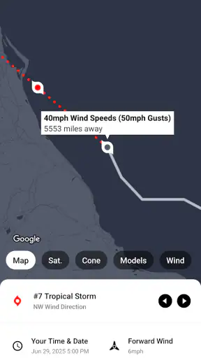My Hurricane Tracker & Alerts screenshot