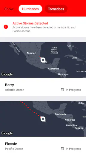 My Hurricane Tracker & Alerts screenshot