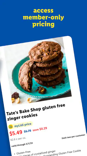 myLidl screenshot